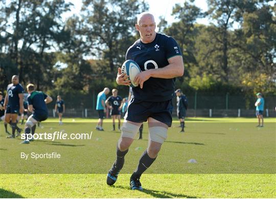 Ireland Rugby Squad Training