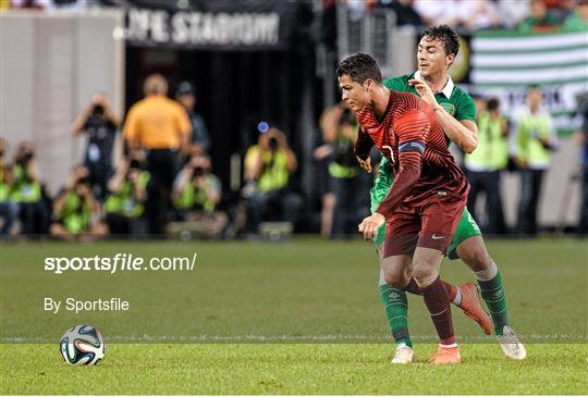 10 June 2014; Cristiano Ronaldo, Portugal. Friendly International, Republic  of Ireland v Portugal, MetLife …