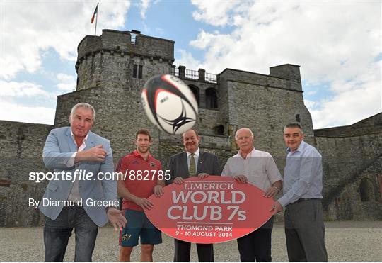 Official Launch of the Inaugral Limerick World Club Sevens Festival