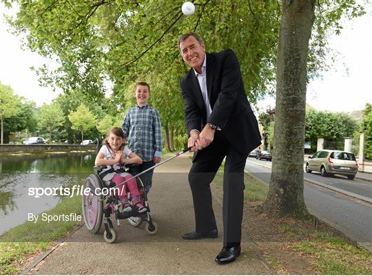 Launch of the 2014 Packie Bonner Golf Classic, in aid of Spina Bifida Hydrocephalus Ireland
