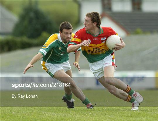 Carlow v Leitrim - Tommy Murphy Cup Semi-Final