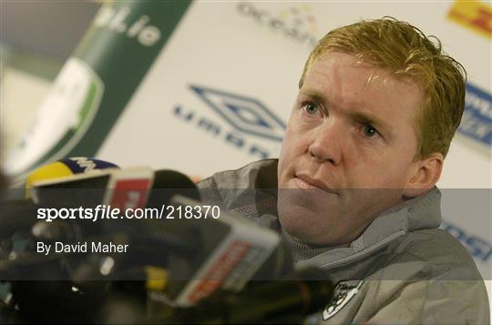 Republic of Ireland Press Conference Tuesday