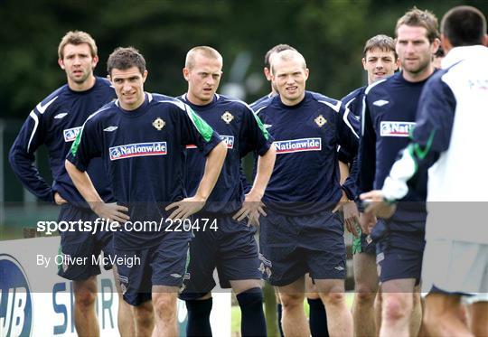 Northern Ireland Squad Training Wednesday