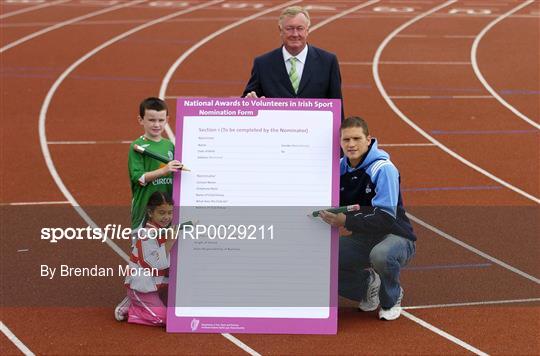 Call for nominations for National Awards to Volunteers in Irish Sport