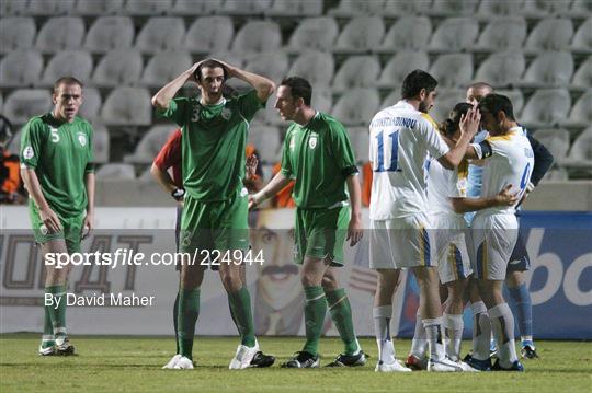 Republic of Ireland v Cyprus - Euro 2008 Championship Qualifier