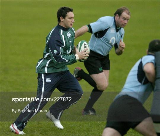 Ireland Rugby Squad Training - Tuesday