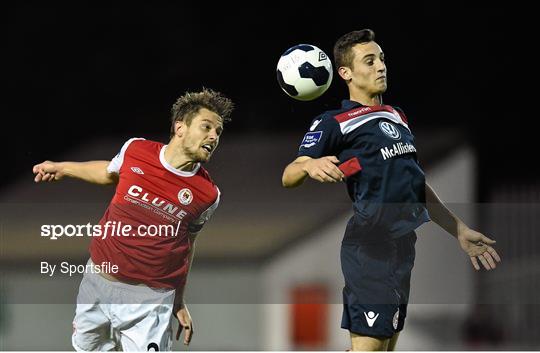 St Patrick's Athletic v Shelbourne - FAI Ford Cup 3rd Round