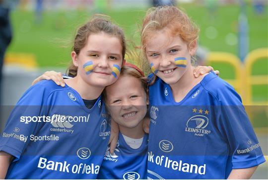 Leinster Fans at Leinster v Ulster - Pre-Season Friendly