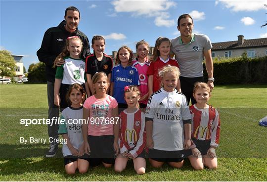 Lucan United Score a McDonald’s FAI Future Football Coaching Session with Republic of Ireland Star John O’Shea!