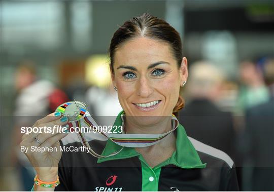 Irish Paracycling Team Return from the 2014 UCI Paracycling Road World Championships