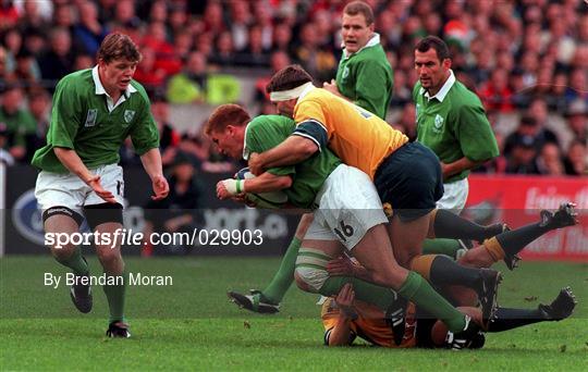 Ireland v Australia - 1999 Rugby World Cup Pool E