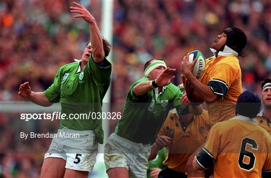 Ireland v Australia - 1999 Rugby World Cup Pool E