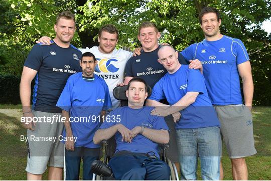 Leinster Rugby Charity Partner Launch