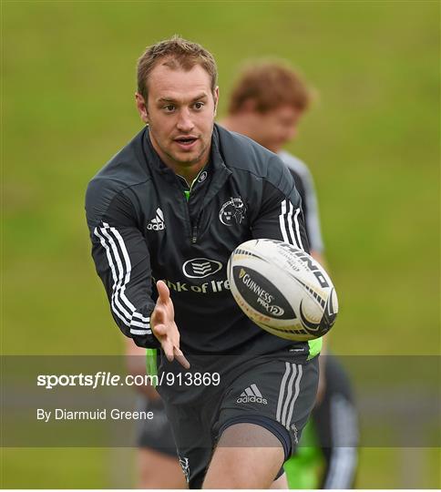 Munster Rugby Squad Training