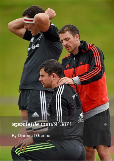 Munster Rugby Squad Training