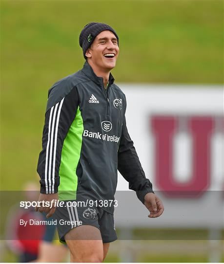 Munster Rugby Squad Training