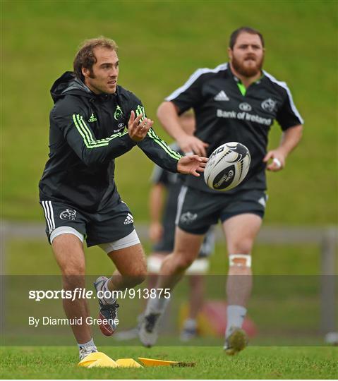 Munster Rugby Squad Training