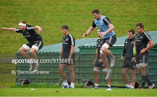 Munster Rugby Squad Training