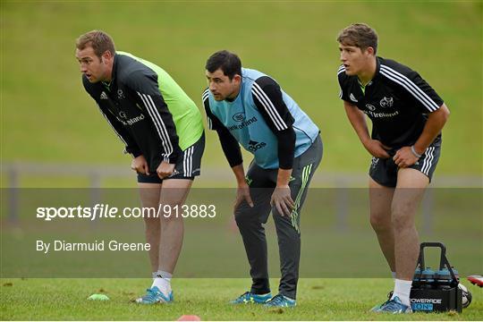 Munster Rugby Squad Training