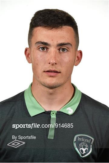 Republic of Ireland U17 Squad Portraits