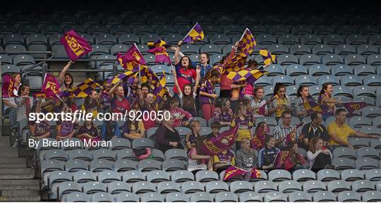 Supporters at the TG4 All-Ireland Ladies Football Finals Day