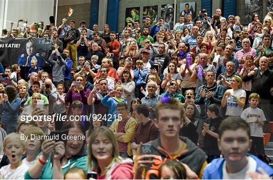 Katie Taylor v Oshin Derieuw - International Boxing