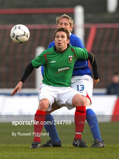 Setanta Cup - Glentoran v Linfield