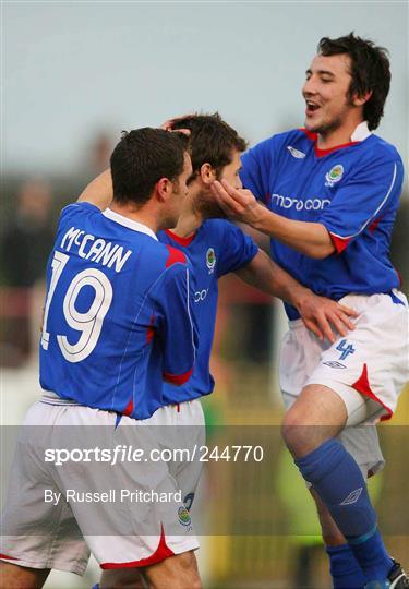 Setanta Cup - Glentoran v Linfield