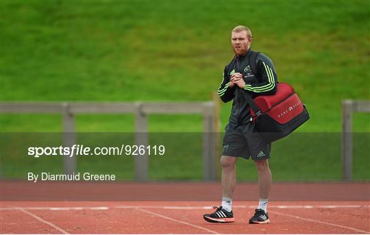 Munster Rugby Squad Training