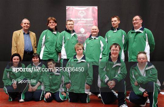 Team Ireland announcement for 2007 Special Olympics World Games