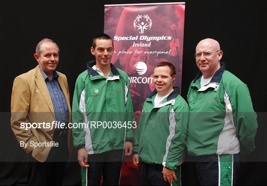 Team Ireland announcement for 2007 Special Olympics World Games