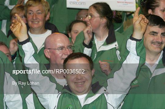 Team Ireland announcement for 2007 Special Olympics World Games