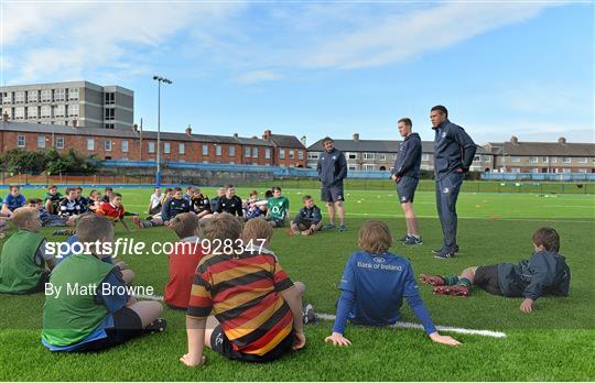 Leinster School of Excellence on Tour in Donnybrook