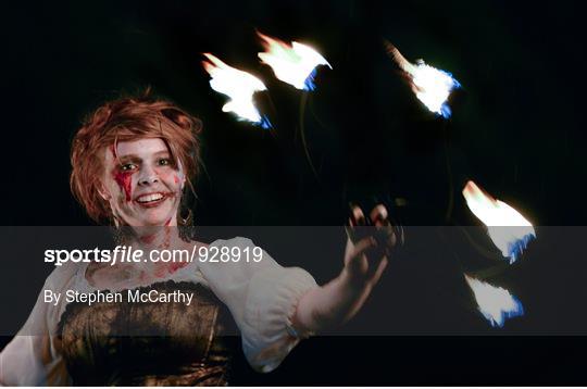 Halloween Festivities at Leinster v Edinburgh - Guinness PRO12 Round 7