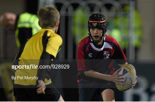 Bank of Ireland's Half-Time Minis at Leinster v Edinburgh - Guinness PRO12 Round 7