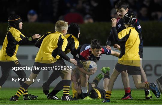 Bank of Ireland's Half-Time Minis at Leinster v Edinburgh - Guinness PRO12 Round 7