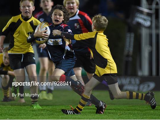 Bank of Ireland's Half-Time Minis at Leinster v Edinburgh - Guinness PRO12 Round 7