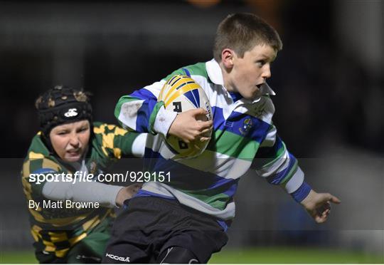 Bank of Ireland's Half-Time Minis at Leinster v Edinburgh - Guinness PRO12 Round 7