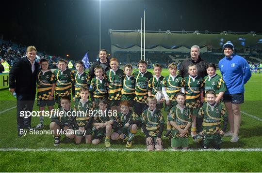 Bank of Ireland's Half-Time Minis at Leinster v Edinburgh - Guinness PRO12 Round 7