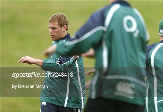 Ireland Rugby Squad Training - Wednesday