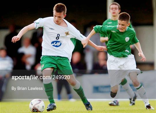 Republic of Ireland B v Northern Ireland B - U15 Celtic Tri-Nations Tournament