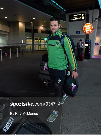 Ireland International Rules Team Arrive in Australia