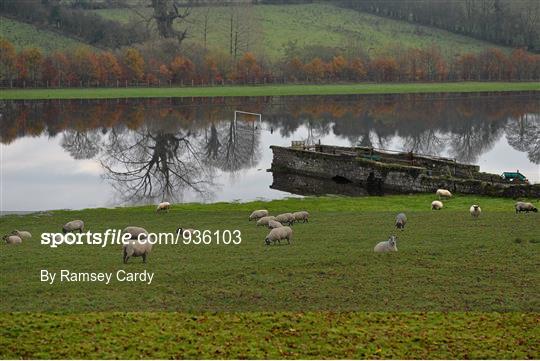 Soccer Pitches underwater in Tyrone