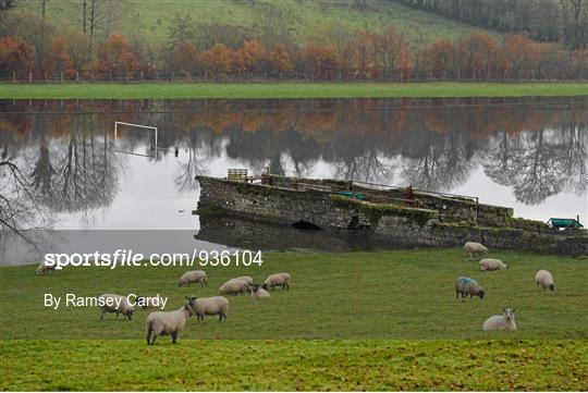 Soccer Pitches underwater in Tyrone