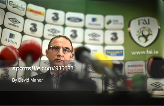 Republic of Ireland Press Conference