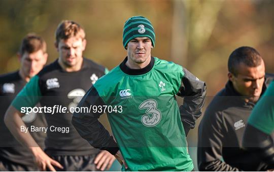 Ireland Rugby Squad Training - Tuesday 18th November