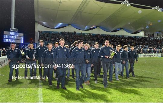 Leinster Under-18 Clubs Lap of Honour