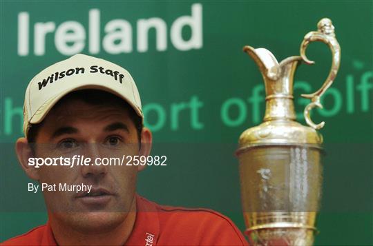 Padraig Harrington Press Conference