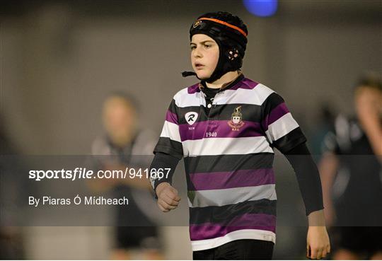 Bank of Ireland's Half-Time Minis League at Leinster v Ospreys - Guinness PRO12 Round 9
