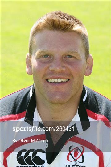 Ulster Rugby Team Portraits